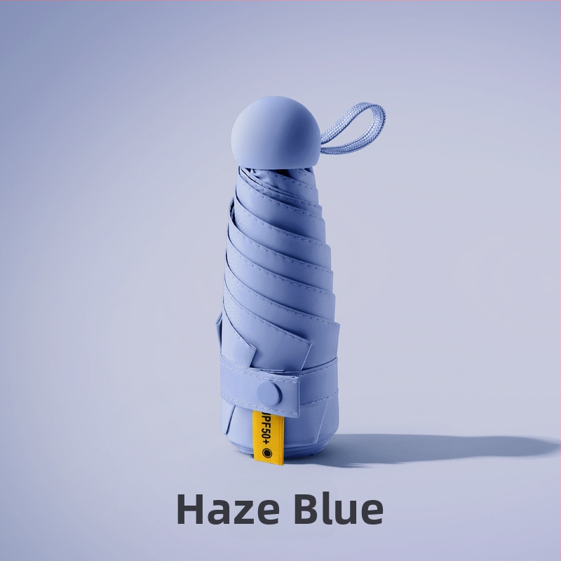 Ruoshiyu összecsukható napernyő – 8 acél bordák, 210T poliészter anyag, UPF 50+, alumínium fogantyú, tömeg 340 g