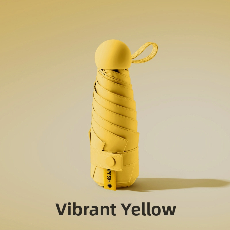 Ruoshiyu összecsukható napernyő – 8 acél bordák, 210T poliészter anyag, UPF 50+, alumínium fogantyú, tömeg 340 g