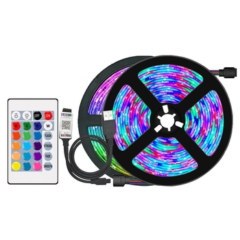 Λωρίδα LED RGB 5V USB για φόντο τηλεόρασης (κολλητή, 5050 τσιπ, ρυθμιζόμενη φωτεινότητα)