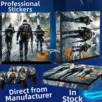 PS4 φιλμ περιβλήματος, ματ φινίρισμα, πάχος 0,33 mm, 0% διαπερατότητα φωτός, ανθεκτικό στις γρατσουνιές, προσαρμοσμένη χαρτογράφηση