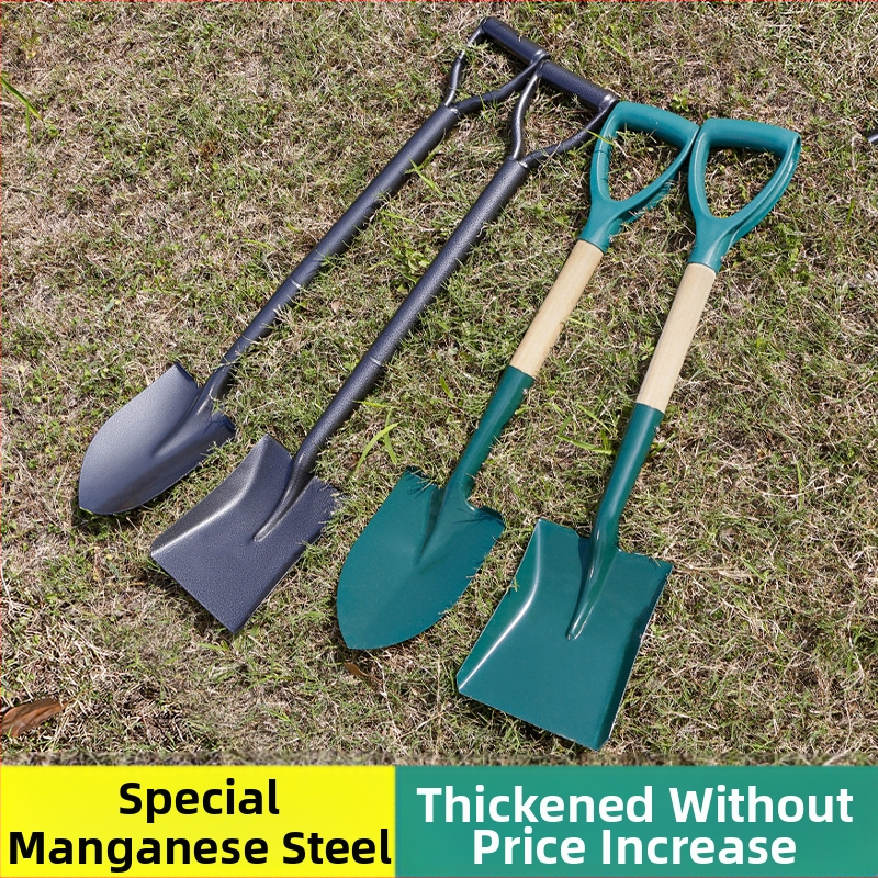 Φτυάρι ανασκαφής για υπαίθρια κηπουρική από χάλυβα μαγανίου, Autonomy μάρκα, γεωργικό εργαλείο