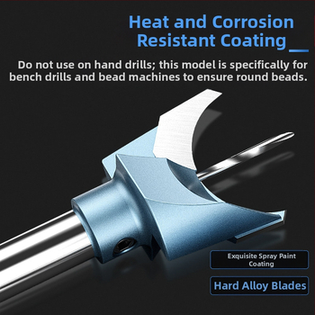 Καρβιδικό μαχαίρι για χάντρες του Βούδα – Εργαλείο τόρνου για στρογγυλές και ξύλινες χάντρες, με τρυπάνι