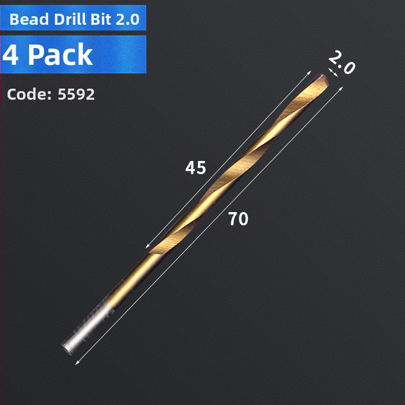 Karbīda Budas pērlī nazis – griešanas instruments apaļām un koka pērlēm apstrādei, ar urbja komplektu