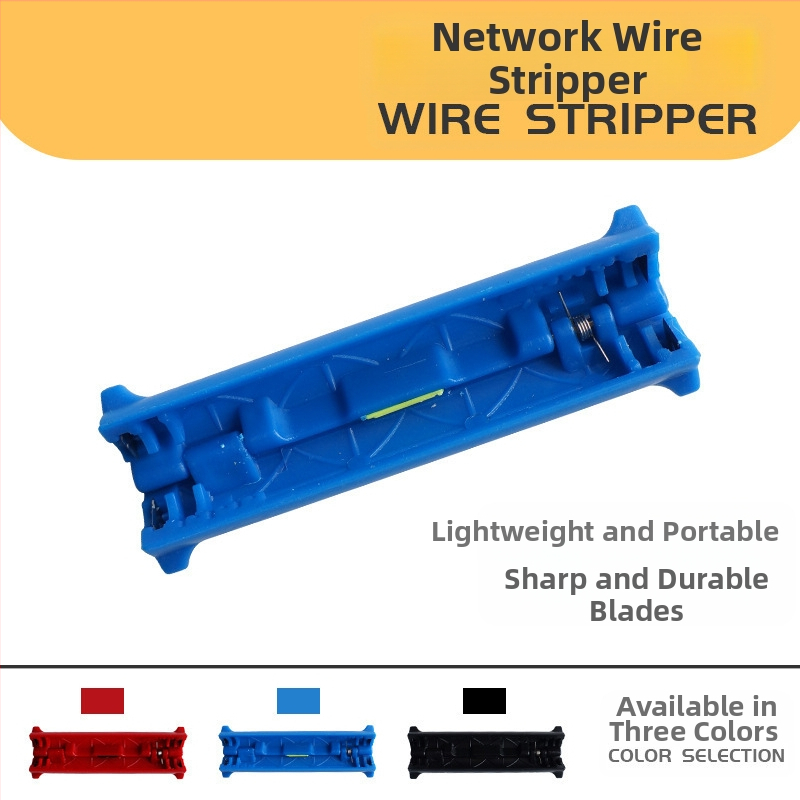 Многофункционален инструмент за обелване на кабели – нож за обелване и клещи за коаксиални, мрежови, видео и телефонни кабели