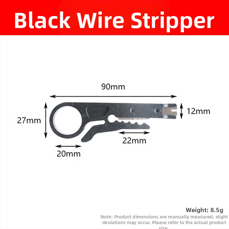 Многофункционален инструмент за обелване на кабели – нож за обелване и клещи за коаксиални, мрежови, видео и телефонни кабели