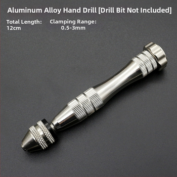 Ακρίβεια χειροκίνητο τρυπάνι με στρέψη, εργαλείο χειροκίνητης διάτρησης, 0,05 kg, οικιακή χρήση