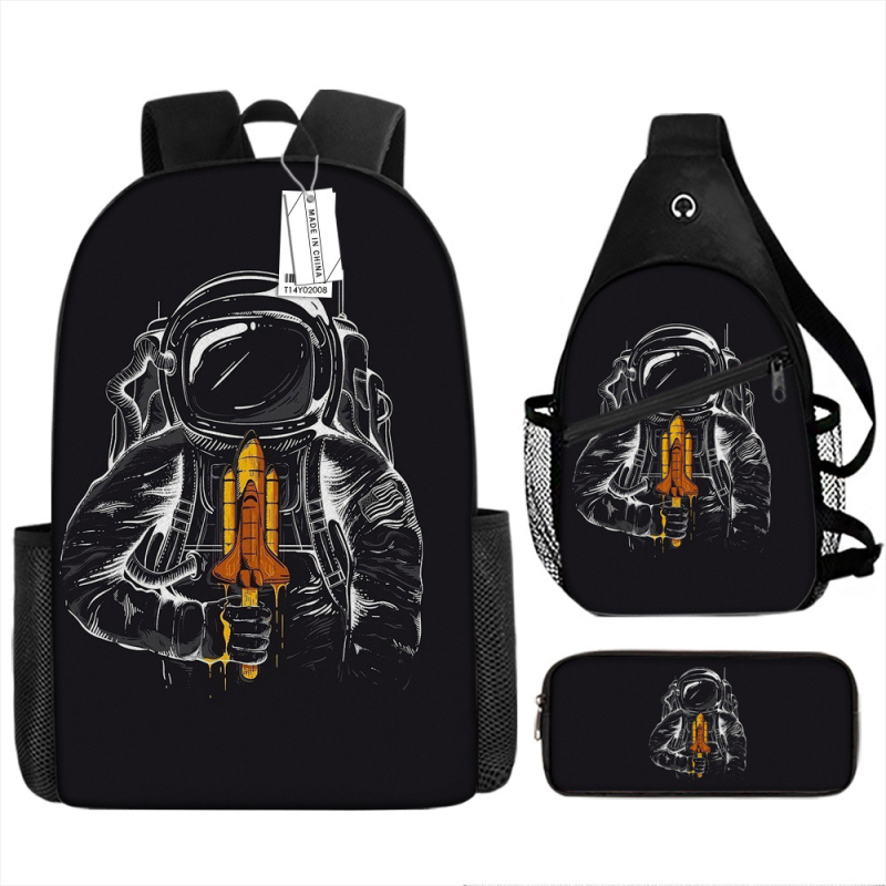 Vaikų kuprinė su anime piešiniu, Oxford audinys, kvėpuojanti, atspari vandeniui, ultra lengva, skirta 1–2 klasei