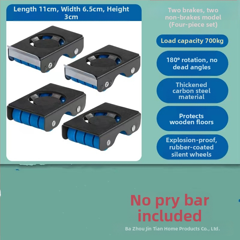 Judamas nerūdijančio plieno baldų vežimėlis svetainei, virtuvei ir voniai — tvirta apkrova, be montavimo