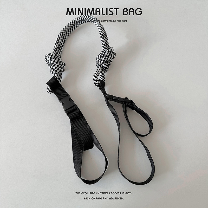 Презрамка за чанта — регулируема, полиестерна, кръстосан дизайн, износоустойчива, Зимна колекция 2023