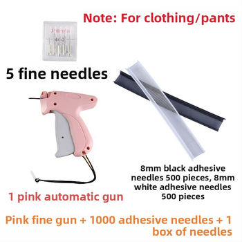 Finom tűvel címke injekciós eszköz ruházathoz és törölközőkhöz, műanyag, modern minimál stílusú dizájn, nem testre szabható, logó nélküli