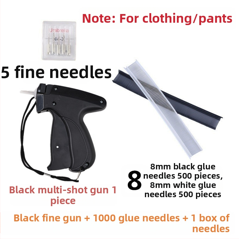 Finom tűvel címke injekciós eszköz ruházathoz és törölközőkhöz, műanyag, modern minimál stílusú dizájn, nem testre szabható, logó nélküli