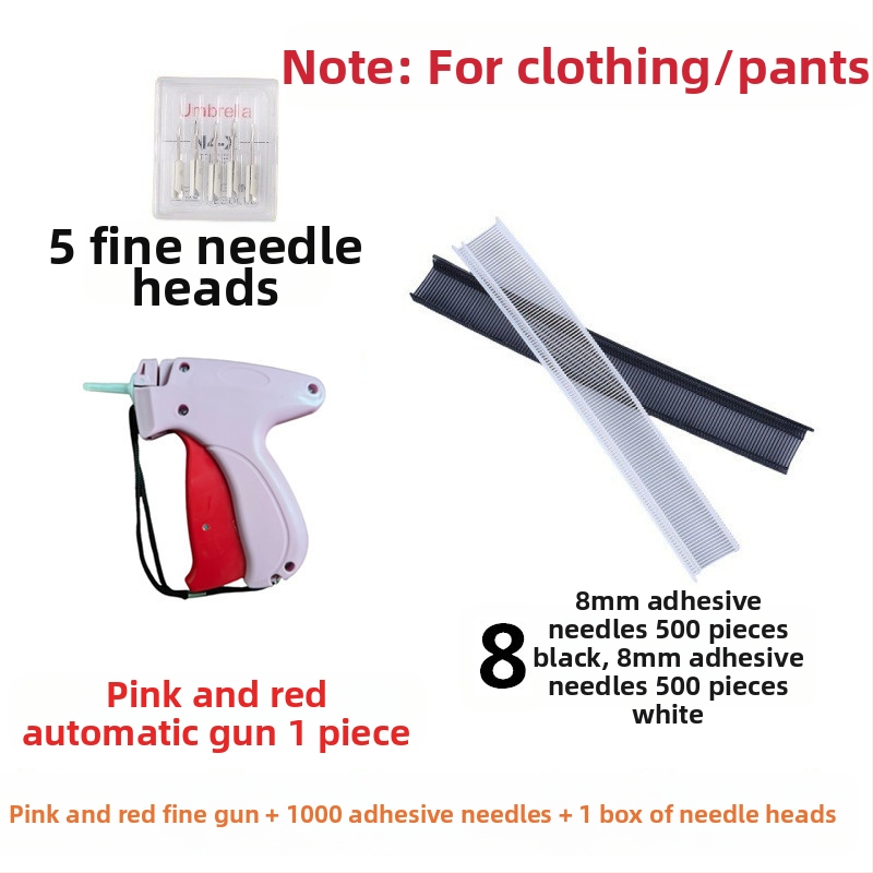 Finom tűvel címke injekciós eszköz ruházathoz és törölközőkhöz, műanyag, modern minimál stílusú dizájn, nem testre szabható, logó nélküli