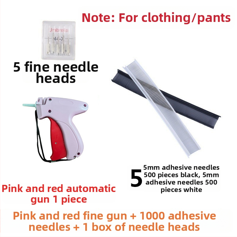 Finom tűvel címke injekciós eszköz ruházathoz és törölközőkhöz, műanyag, modern minimál stílusú dizájn, nem testre szabható, logó nélküli