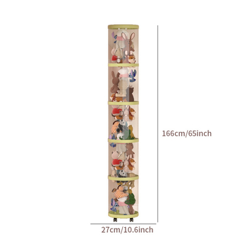 Κάδος αποθήκευσης μαλακών παιχνιδιών, πλαστικός, για παιχνίδια, υπνοδωμάτιο, δημιουργικό στυλ, βάρος 0,685–1,433 kg