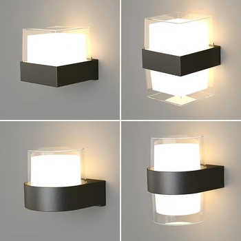 Lauko sieninis šviestuvas, nordiško minimalistinio dizaino koridoriams, korpusas ABS, be reguliuojamo šviesos lygio, veikimo laikas daugiau nei 36 valandos