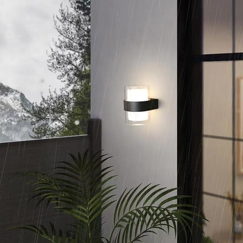 Lauko sieninis šviestuvas, nordiško minimalistinio dizaino koridoriams, korpusas ABS, be reguliuojamo šviesos lygio, veikimo laikas daugiau nei 36 valandos