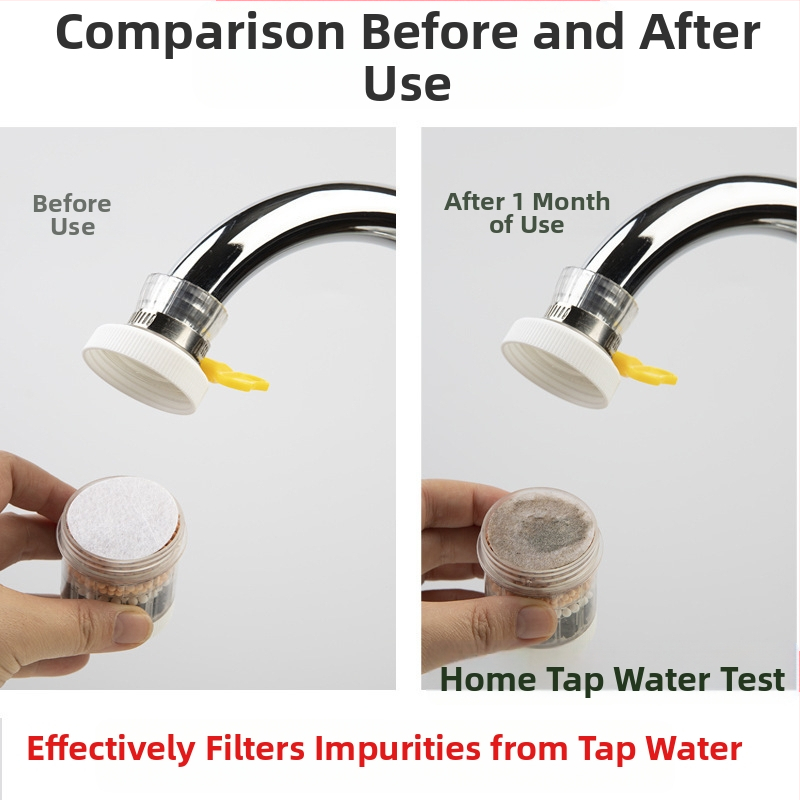 Kuhinjski filtr za slavinu, šestoslojni filtr, ABS materijal, Yun Lufeng marka