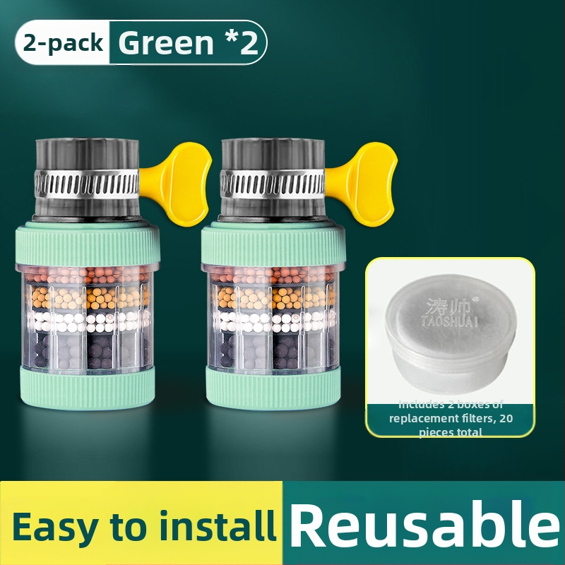 Kuhinjski filtr za slavinu, šestoslojni filtr, ABS materijal, Yun Lufeng marka