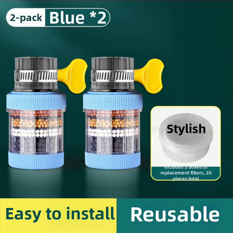 Kuhinjski filtr za slavinu, šestoslojni filtr, ABS materijal, Yun Lufeng marka