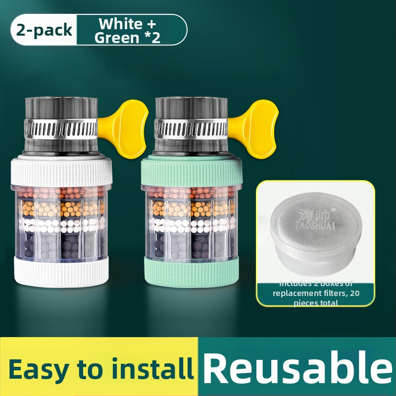 Kuhinjski filtr za slavinu, šestoslojni filtr, ABS materijal, Yun Lufeng marka