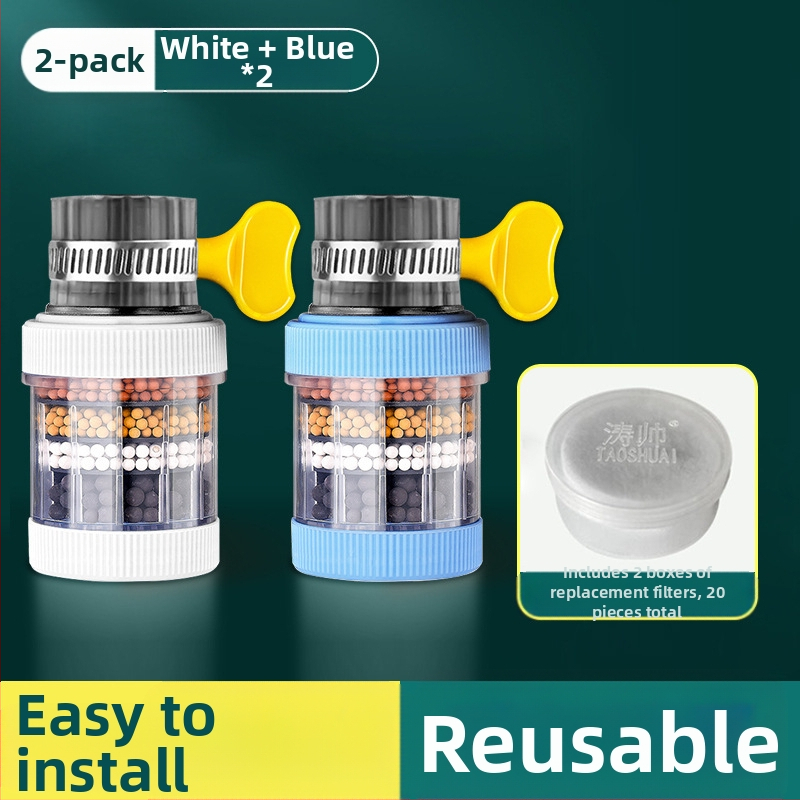 Kuhinjski filtr za slavinu, šestoslojni filtr, ABS materijal, Yun Lufeng marka