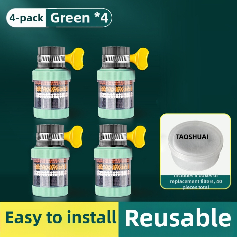 Kuhinjski filtr za slavinu, šestoslojni filtr, ABS materijal, Yun Lufeng marka