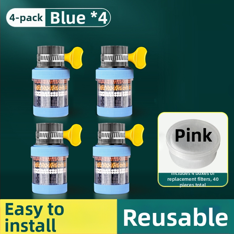 Kuhinjski filtr za slavinu, šestoslojni filtr, ABS materijal, Yun Lufeng marka