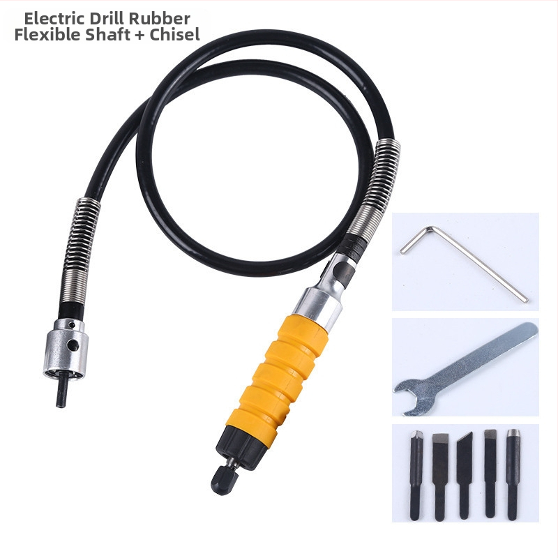 Elektriline puur paindliku võlliga, kõrge täpsusega graveerimine 0-4 mm / 0-6.5 mm, keramplaatide ühenduste puhastus