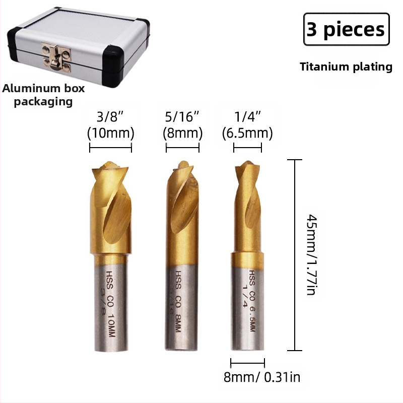 Burghiu pentru sudură punctată pe tablă auto, pneumatic; pentru localizarea și eliminarea punctelor de sudură; unealtă de găurit; marcă: Other