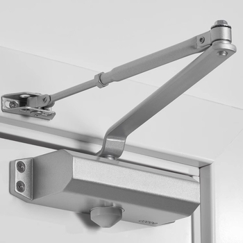 Automaatne ukse sulgija hüdraulilise buferiga | Valatud alumiinium | Mudel CL-BMQ01 | Bränd Cobbe/Cabe | Kaasaegne ja minimalistlik disain | Koduseks kasutamiseks