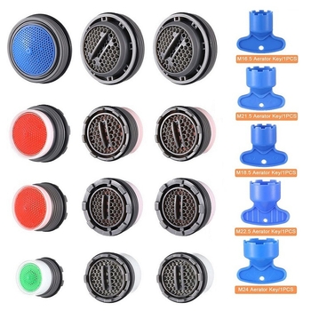 Slėptų čiaupo aeratoriaus ir nuėmimo rakto rinkinys | ABS medžiaga | Modernus minimalistinis dizainas