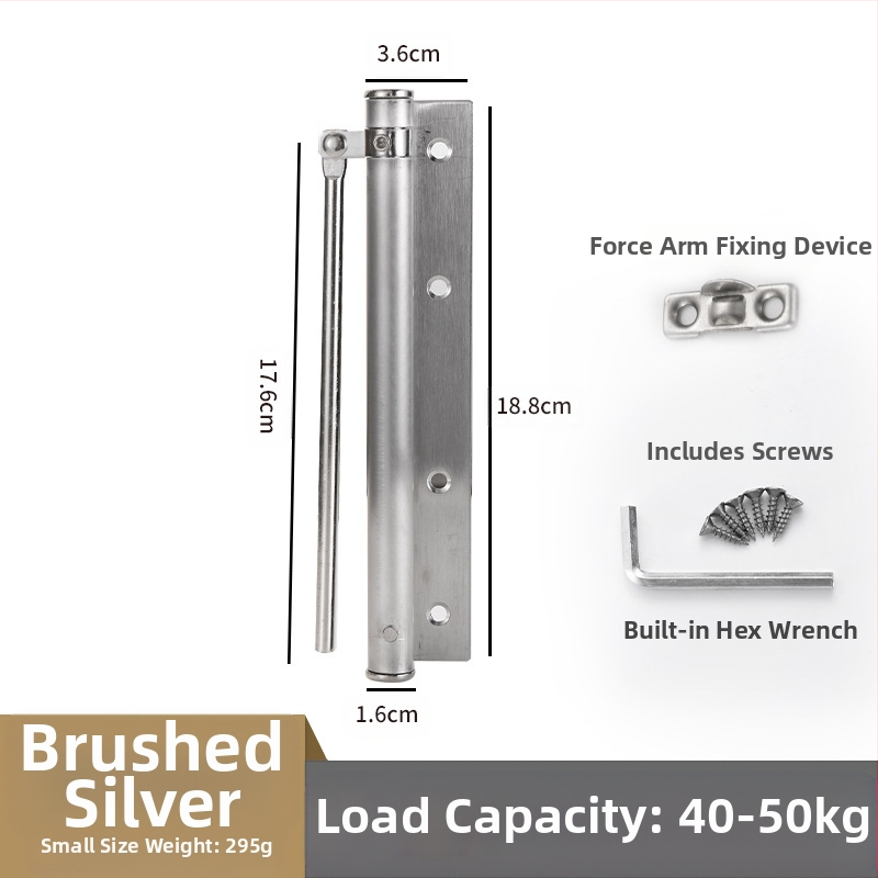 Неръждаема стомана — прост затварящ механизъм за врати, модерен минималистичен стил, марка Wuxin haopin