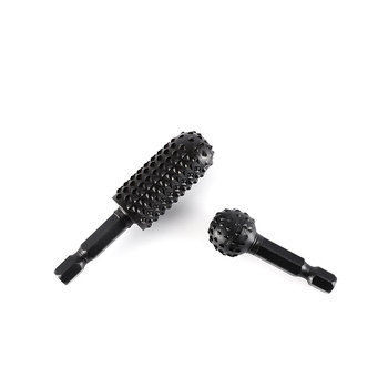 Περιστροφικό αρχείο με εξάγωνο άξονα για ξυλουργική και γλυπτική ρίζων – Ατσάλι 45#, κατάλληλο για ξύλο, μαλακό μέταλλο και πλαστικό, προσαρμοσμένη επεξεργασία, σετ ηλεκτρικού λείανσης