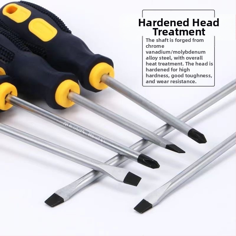 Отвертка с кръстосана глава, магнитна и изолирана, от Cr-V стомана, с ръкохватка PP+ABS