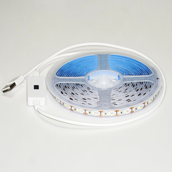 Λάμπα LED γραμμής για ντουλάπα με διακόπτη αφής, 5V, 60x2835 LED, 4.7W, ρυθμιζόμενη φωτεινότητα, γωνία δέσμης 120°