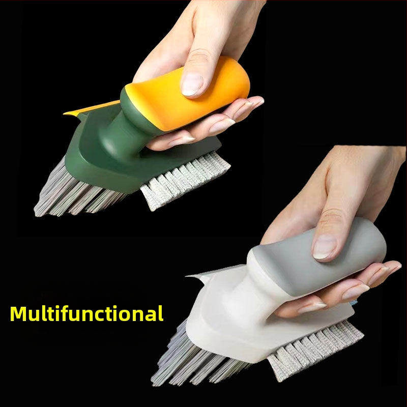 Mitmekülgne põranda ühenduste harja vannitoa ja köögi jaoks, kiudmaterjalist puhastusvahend