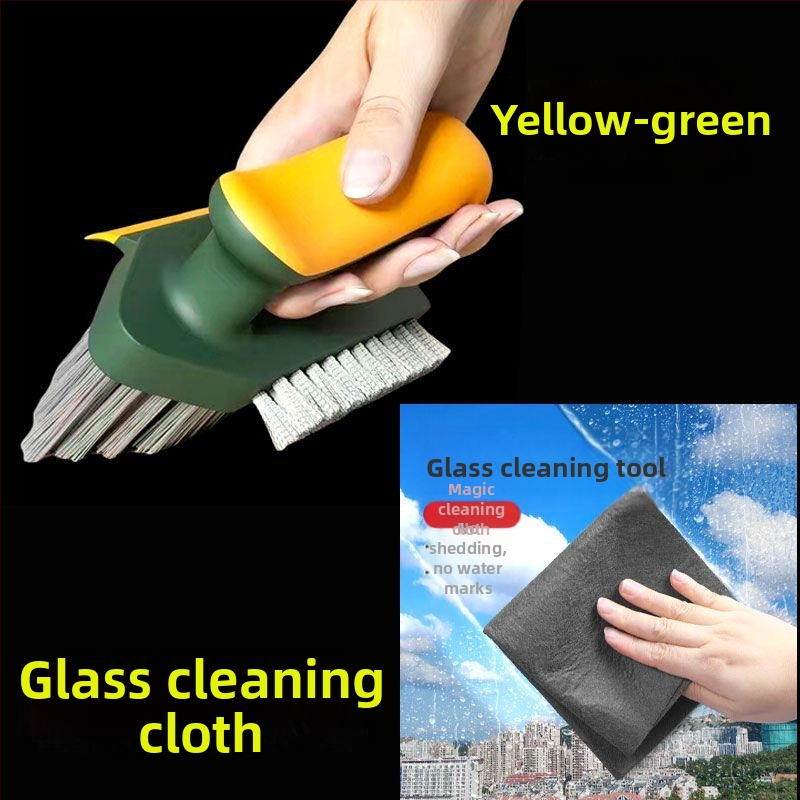 Mitmekülgne põranda ühenduste harja vannitoa ja köögi jaoks, kiudmaterjalist puhastusvahend