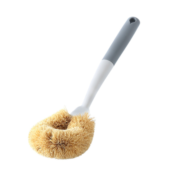 Berger Βούρτσα Καθαρισμού Τηγανιών με Μακριά Λαβή, Ίνες Καρύδας, Μη Χαράζει, Αδιάβροχη σε Λίπος – Κουζίνας Βούρτσα για Τηγάνια και Μπολ, 2024