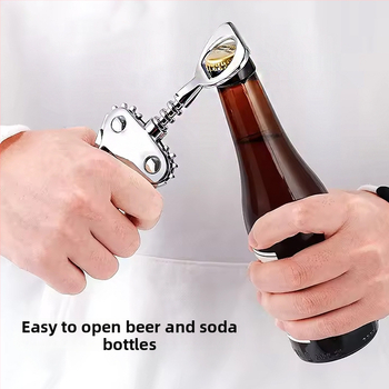 Raudonojo vyno butelių atidarytuvas, cinko lydinio, daugiafunkcinis ir nešiojamas, su spausdintu logotipu ir personalizavimo galimybėmis