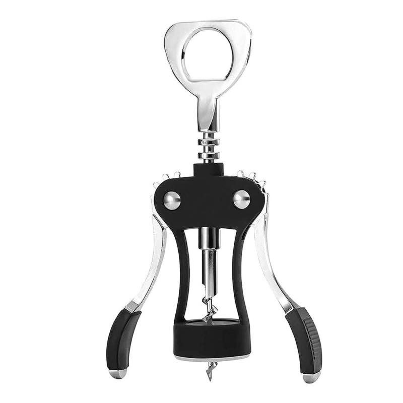 Raudonojo vyno butelių atidarytuvas, cinko lydinio, daugiafunkcinis ir nešiojamas, su spausdintu logotipu ir personalizavimo galimybėmis