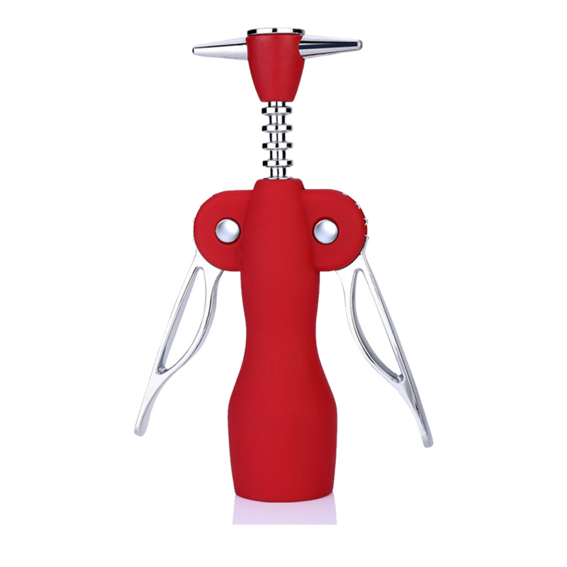 Raudonojo vyno butelių atidarytuvas, cinko lydinio, daugiafunkcinis ir nešiojamas, su spausdintu logotipu ir personalizavimo galimybėmis