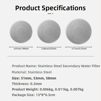 Kavos filtras iš nerūdijančiojo plieno, graviruota tinkle, 304 nerūdijinis plienas, šiuolaikinis minimalistinis stilius