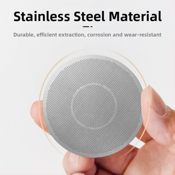 Kavos filtras iš nerūdijančiojo plieno, graviruota tinkle, 304 nerūdijinis plienas, šiuolaikinis minimalistinis stilius