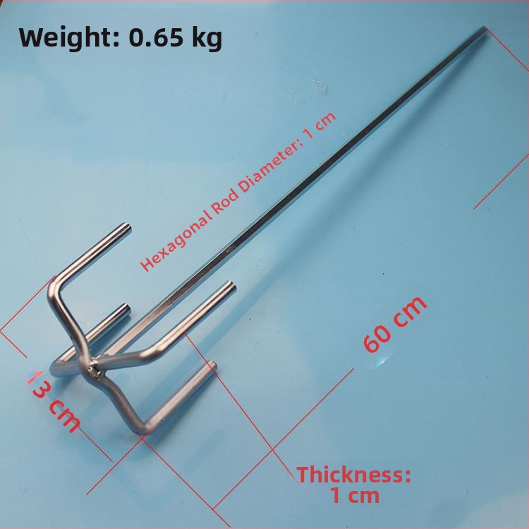 Haamerpuuri segamispea ruuduotsaga, topeltlaba värvimiseks, metallkonstruktsioon