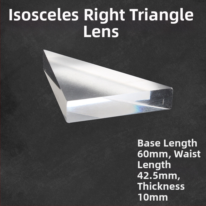 Liuxin optiline õpetamiskomplekt tsükliliste, poolringjate, kolmnurksete ja ristkülikukujuliste läätsedega akrila jaoks füüsika katseteks