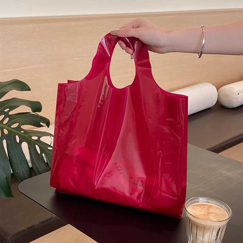 Debela plastična torba za odjeću za pakiranje odjeće, dvostruki sloj 16, Mu Ming Packaging, porijeklo Yiwu, dnevna proizvodnja 100000