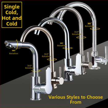 Κουζίνας βρύση με σώμα από χαλκό, κεραμικός πυρήνας βαλβίδας, ανάμειξη, πίεση 1.8 MPa, 100°C