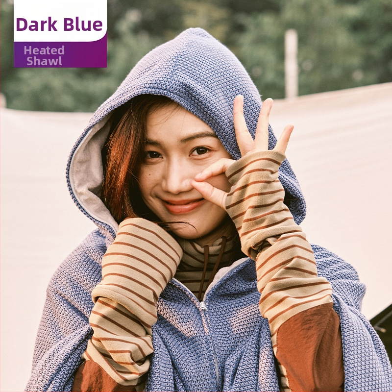 Cuvertură electrică cu încălzire, lavabilă, șal pentru picioare cu USB, model 85-1, 3 trepte de încălzire, 5V 10W