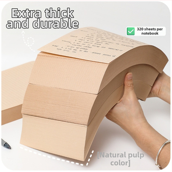 Τετράδιο από Kraft χαρτί – Μοντέλο 298485, Μάρκα Silent Love, Στυλ κινεζικού φακέλου, Δώρο για συμμαθητές (Χριστούγεννα)