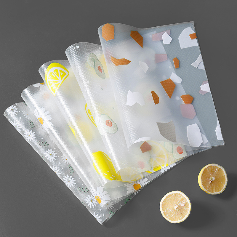 Lõigatav kappmatt lillemustriga, EVA-materjalist, ruudu kujuga, veekindel ja õli-kindel, modernne minimalistlik stiil